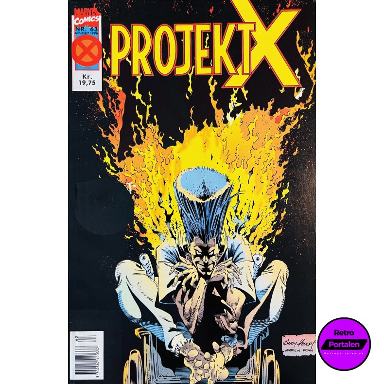 Projekt X 1996 Nr. 63 (Dansk) (Marvel Comics) (Tegneserie)