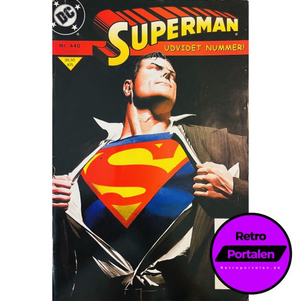 Superman 1999 Nr. 440 (Dansk) (DC Comics) (Tegneserie)