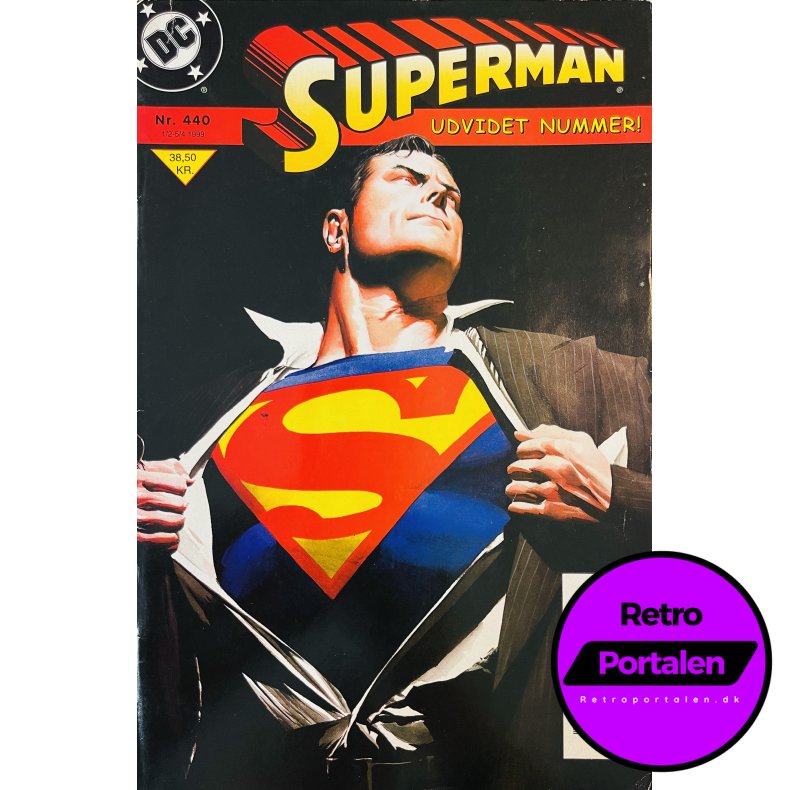 Superman 1999 Nr. 440 (Dansk) (DC Comics) (Tegneserie)