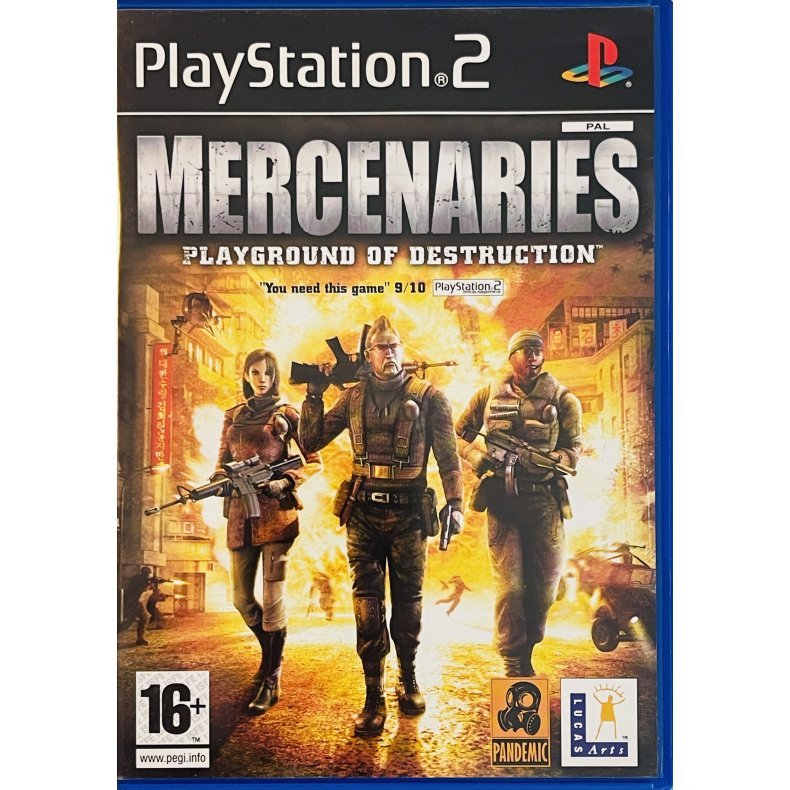 Mercenaries - Playground Of Destruction (PS2)