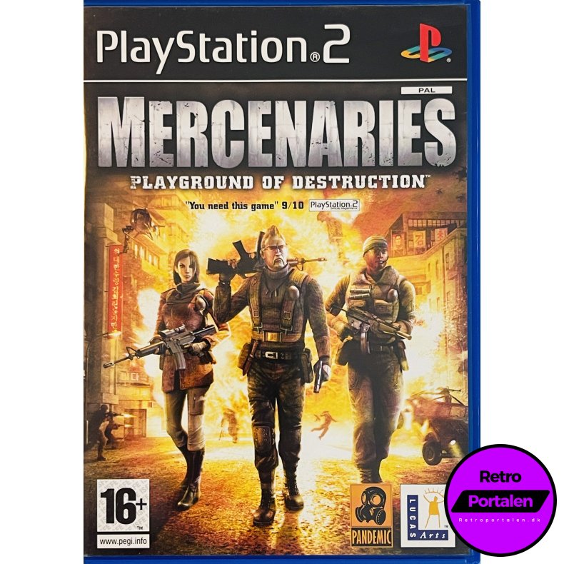 Mercenaries - Playground Of Destruction (PS2)