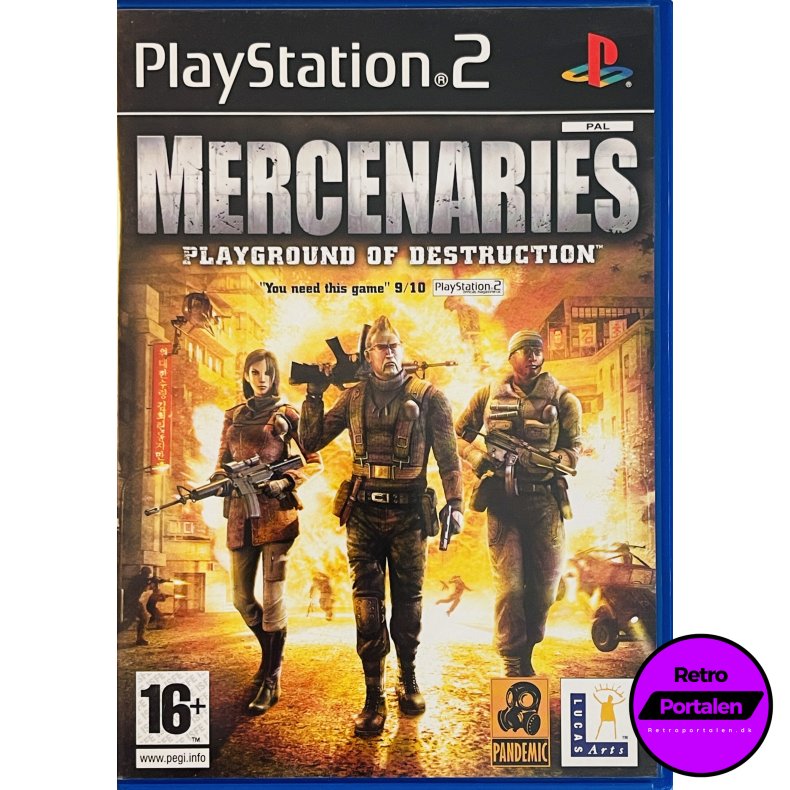 Mercenaries - Playground Of Destruction (PS2)