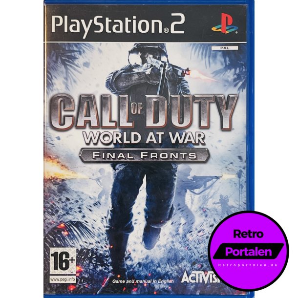 Call Of Duty World At War-Final Fronts (PS2)