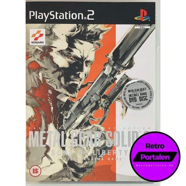 Metal Gear Solid 2: Sons Of Liberty (Med Bonus Disc) (PS2)