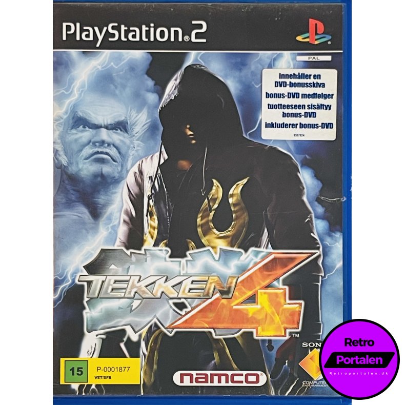Tekken 4 (Med Bonus Disc) (PS2)