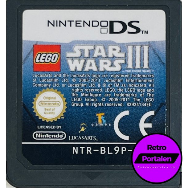 LEGO Star Wars 3 The Clone Wars (Nintendo DS)