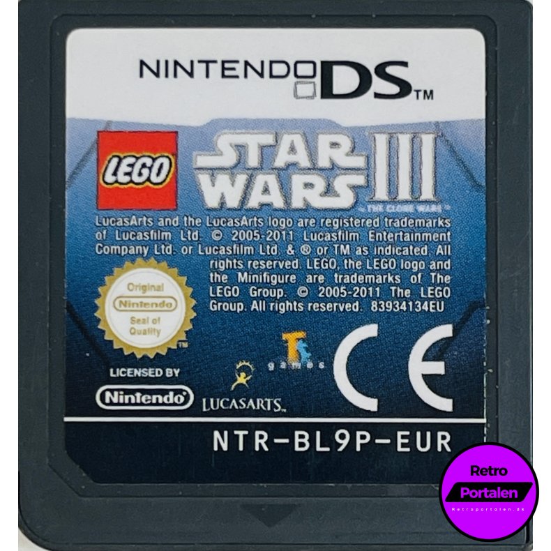 LEGO Star Wars 3 The Clone Wars (Nintendo DS)