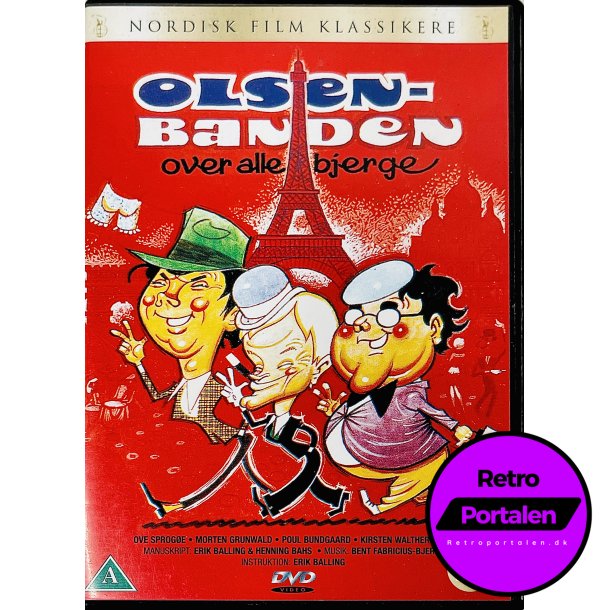 Olsen Banden Over Alle Bjerge (DVD)