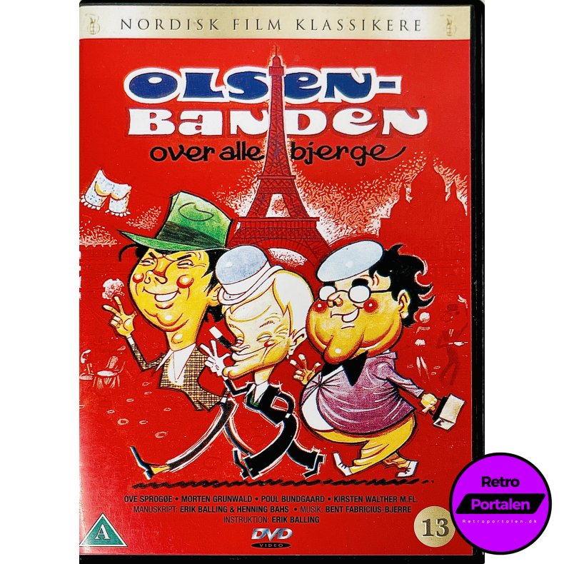 Olsen Banden Over Alle Bjerge (DVD)