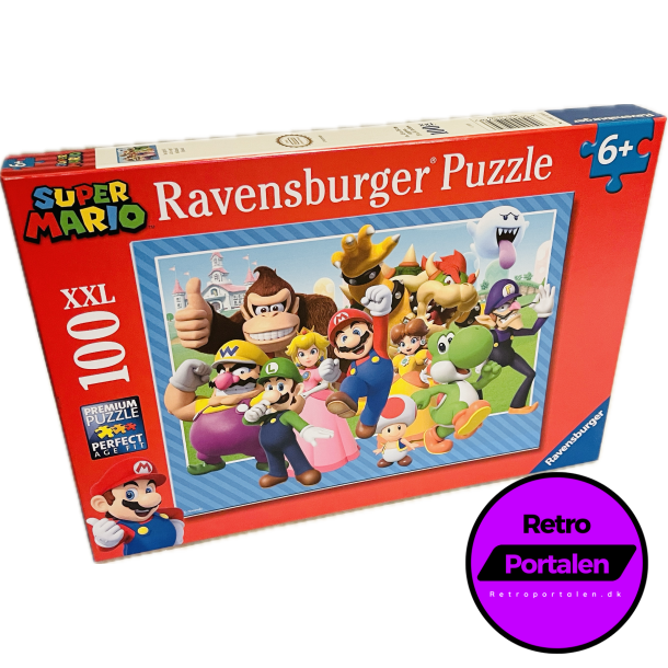 Puzzle Super Mario 100p - Ravensburger(Puslespil) (NY)