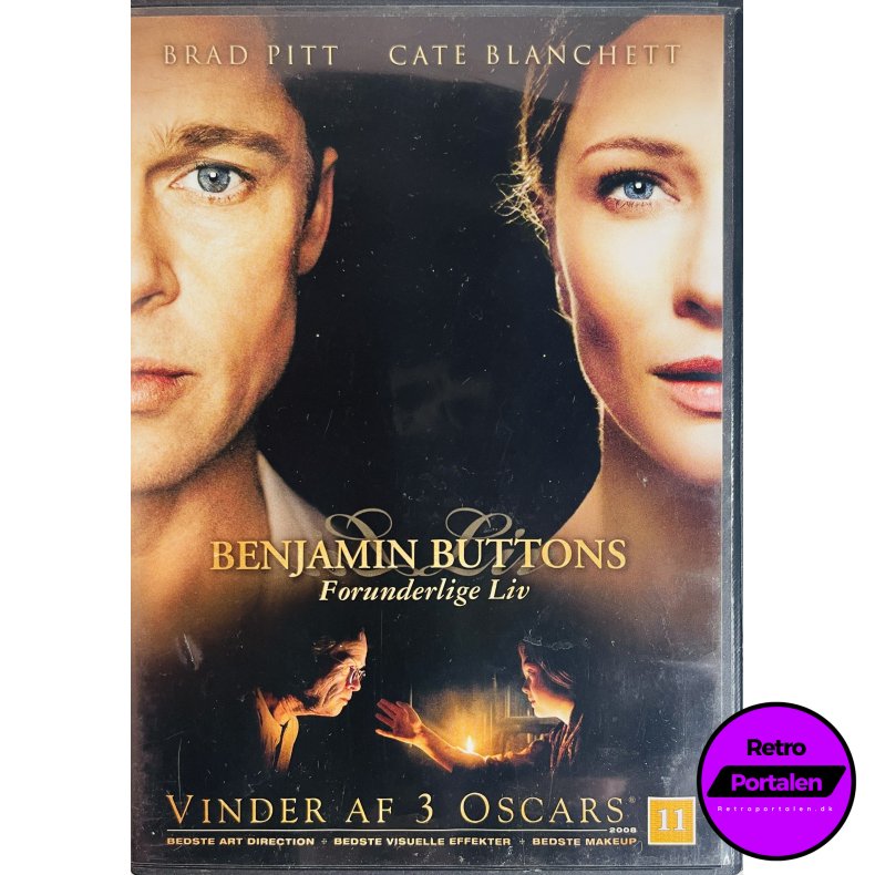 Benjamin Buttons: Forunderlige Liv (DVD)