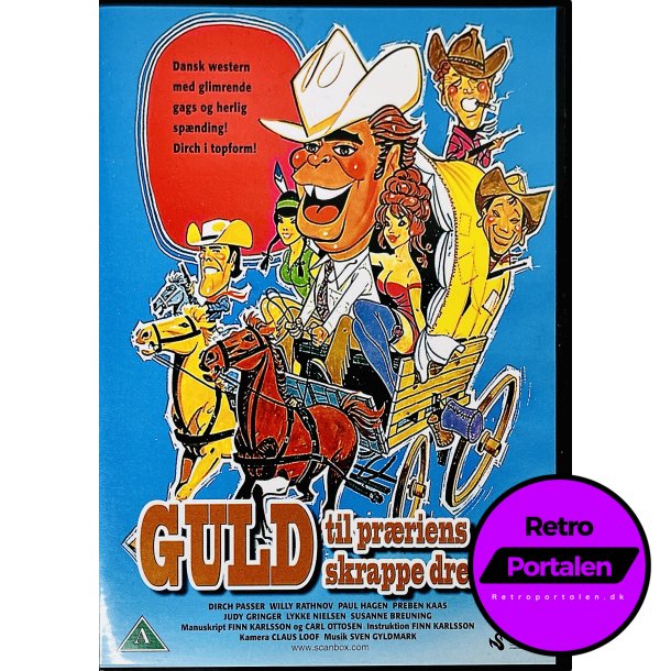 GULD Til Prriens Skrappe Drenge (DVD)