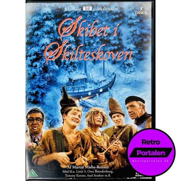 Skibet I Skilteskoven (3 Disc) (Julekalender) (DVD)