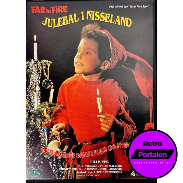 Far Til Fire Til Julebal I Nisseland (DVD)
