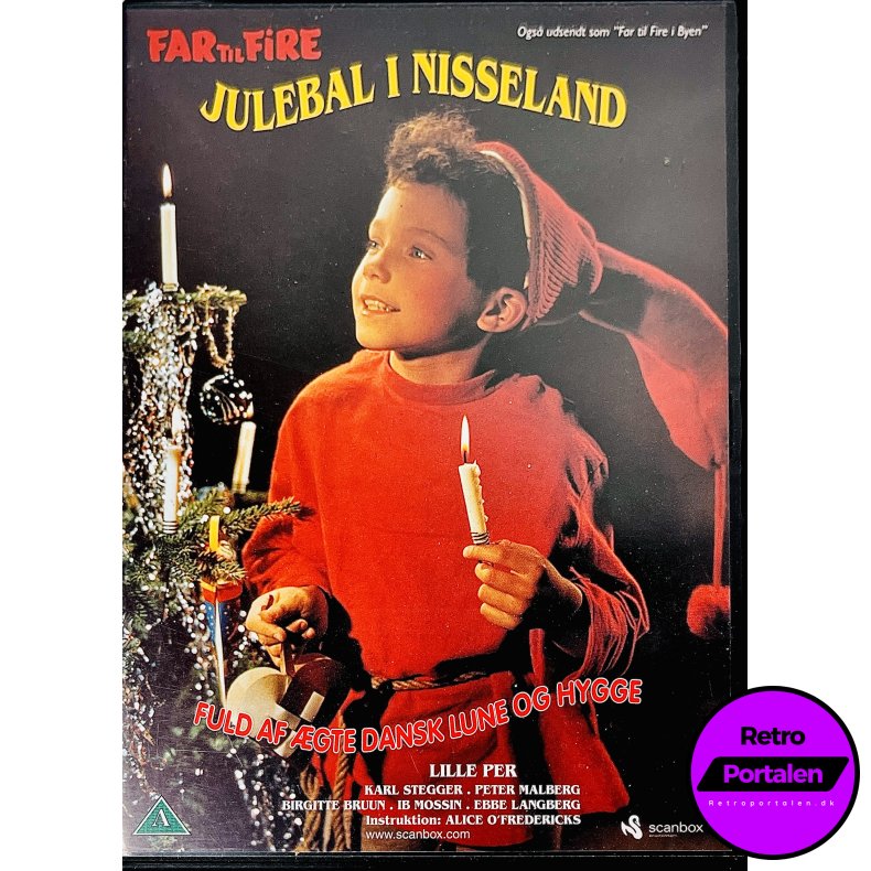 Far Til Fire Til Julebal I Nisseland (DVD)