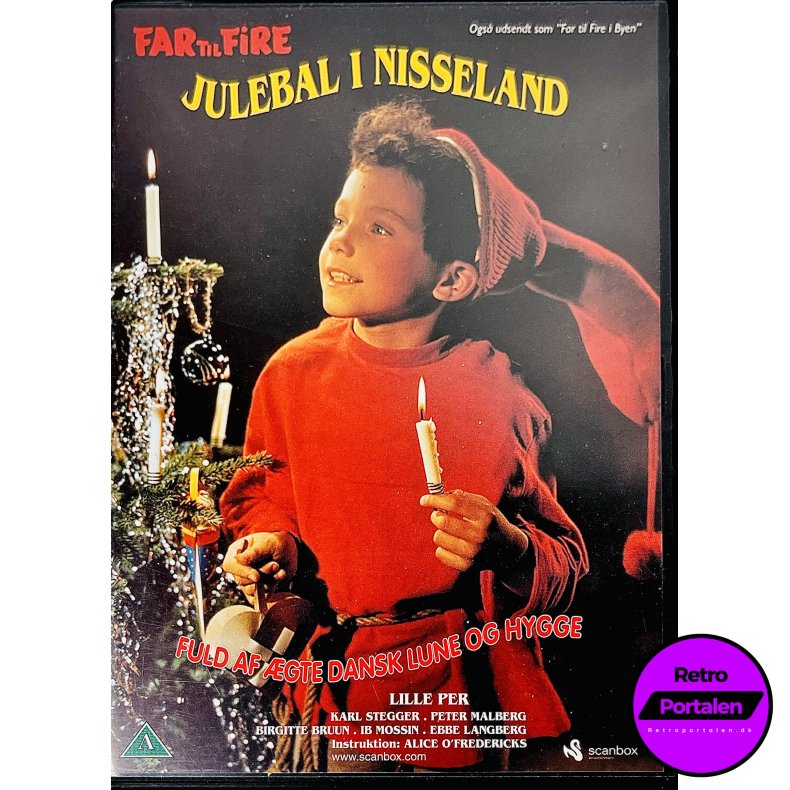 Far Til Fire Til Julebal I Nisseland (DVD)