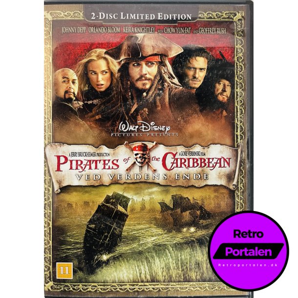 Pirates Of The Caribbean: Ved Verdens Ende (2-Disc Limited Edition) (DVD)