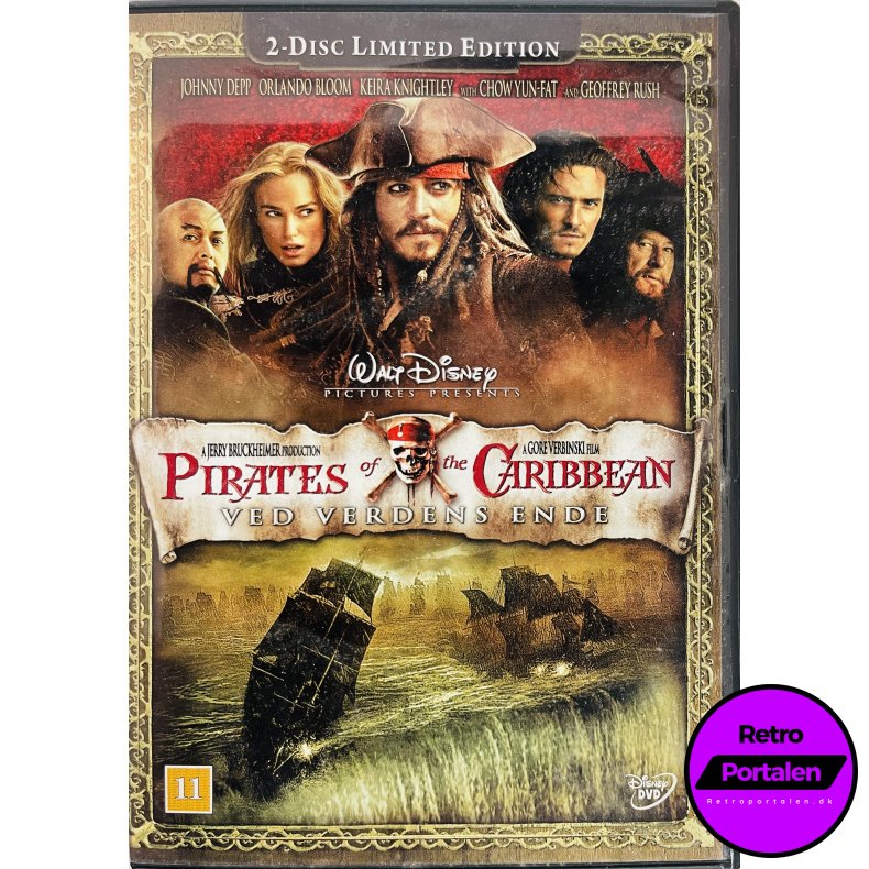 Pirates Of The Caribbean: Ved Verdens Ende (2-Disc Limited Edition) (DVD)