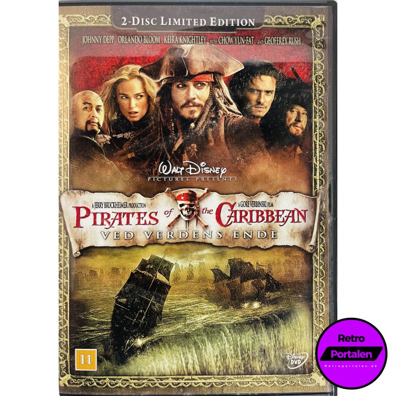Pirates Of The Caribbean: Ved Verdens Ende (2-Disc Limited Edition) (DVD)