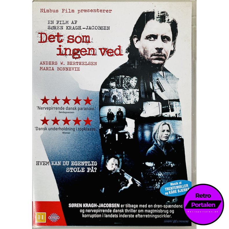Det Som Ingen Ved (Anders W. Berthelsen) (DVD)