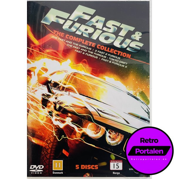 Fast &amp; Furious: The Complete Collection (5 Disc) (DVD)