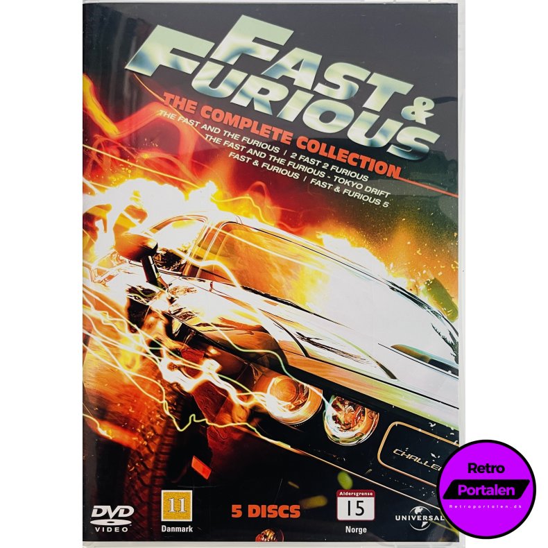 Fast &amp; Furious: The Complete Collection (5 Disc) (DVD)