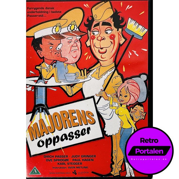 Majorens Oppasser (DVD)