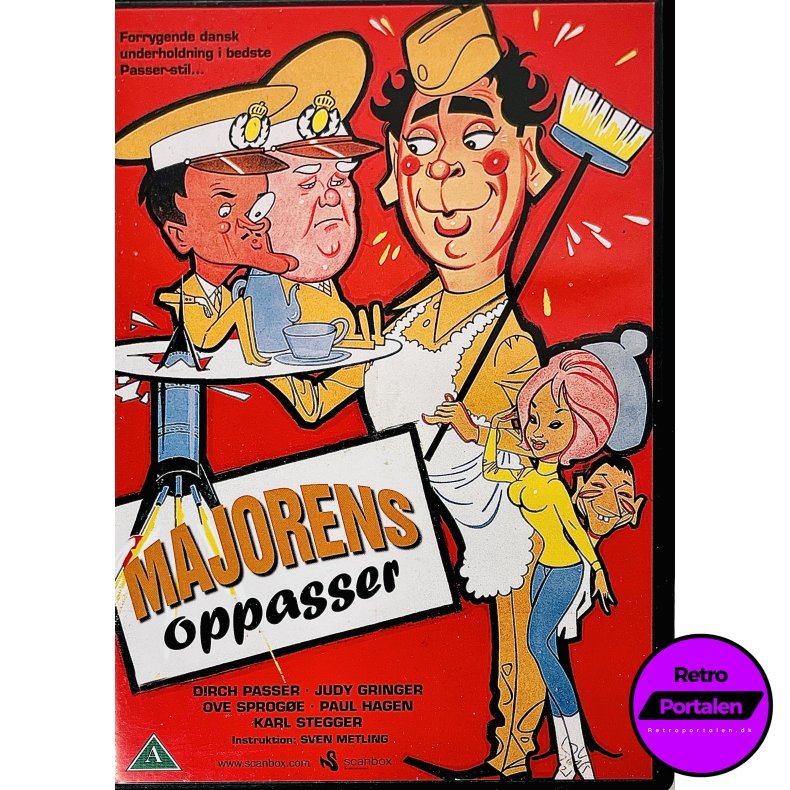 Majorens Oppasser (DVD)