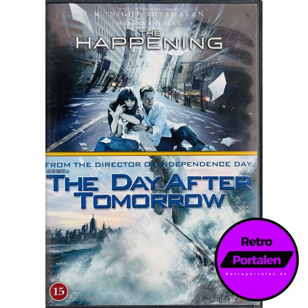 The Happening &amp; The Day After Tomorrow (2 Disc) (DVD)