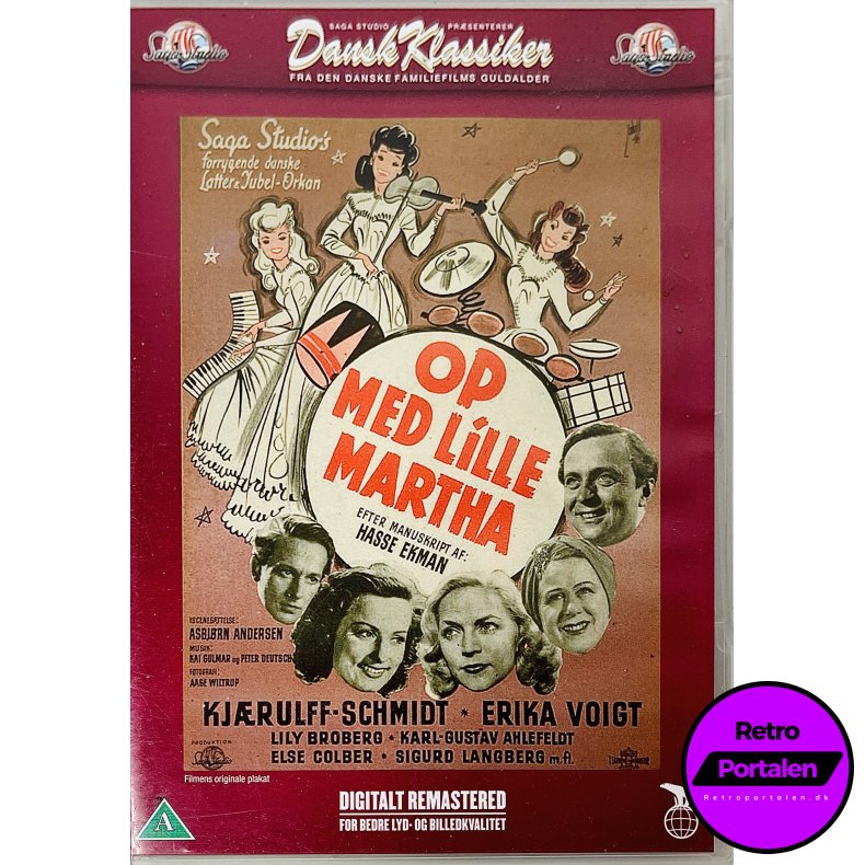 Op Med Lille Martha (DVD)