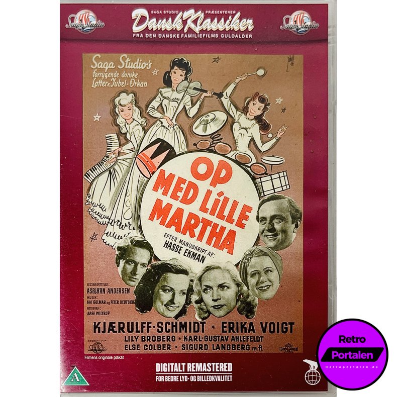 Op Med Lille Martha (DVD)