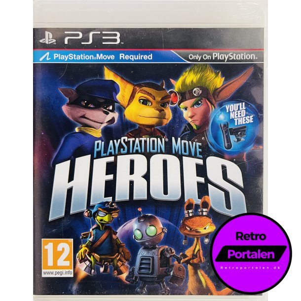 PlayStation Move Heroes (Krver Playstation Move) (PS3)