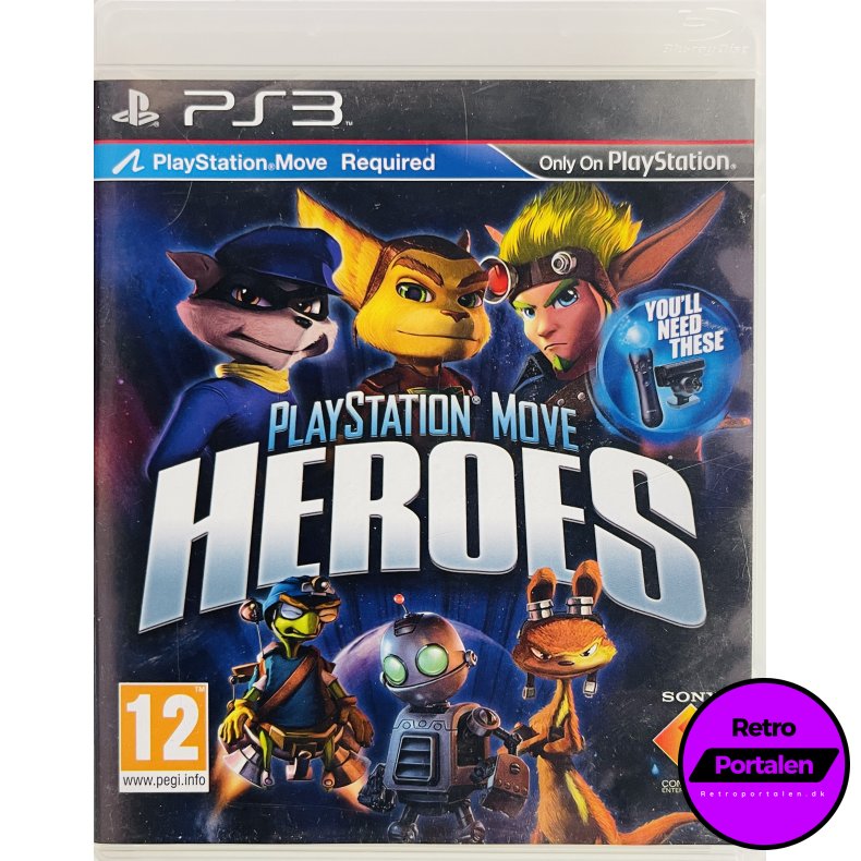 PlayStation Move Heroes (Kr�ver Playstation Move) (PS3)