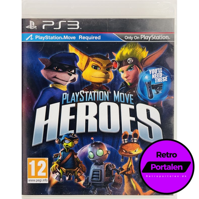 PlayStation Move Heroes (Kr�ver Playstation Move) (PS3)