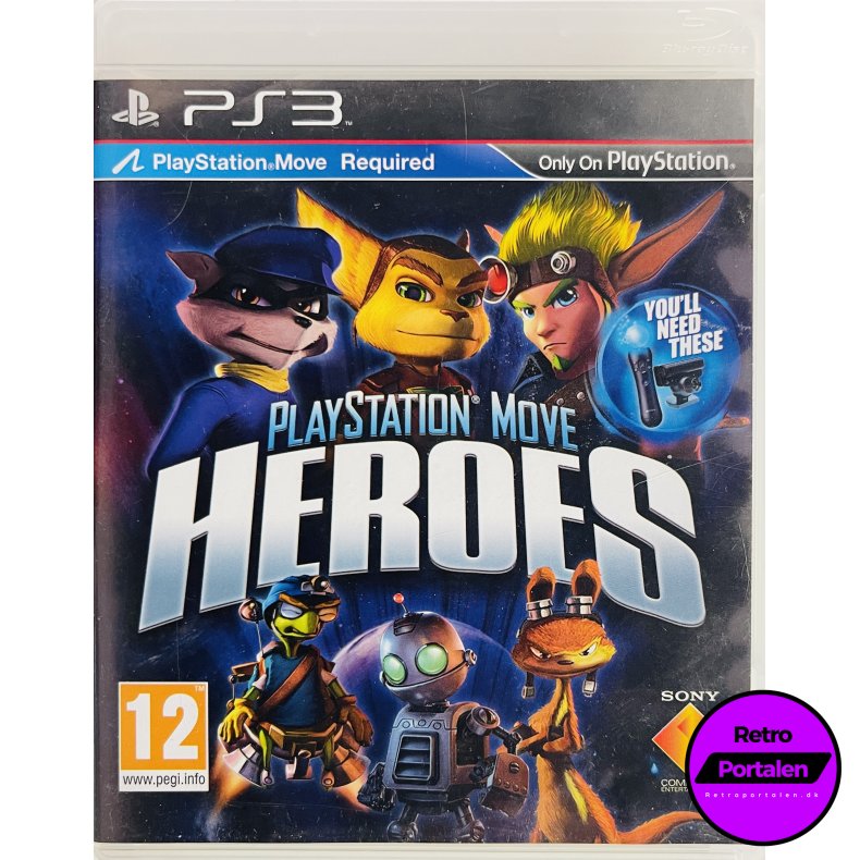 PlayStation Move Heroes (Krver Playstation Move) (PS3)