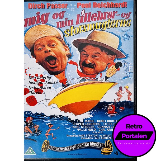 Mig Og Min Lillebror Og Storsmuglerne (DVD)