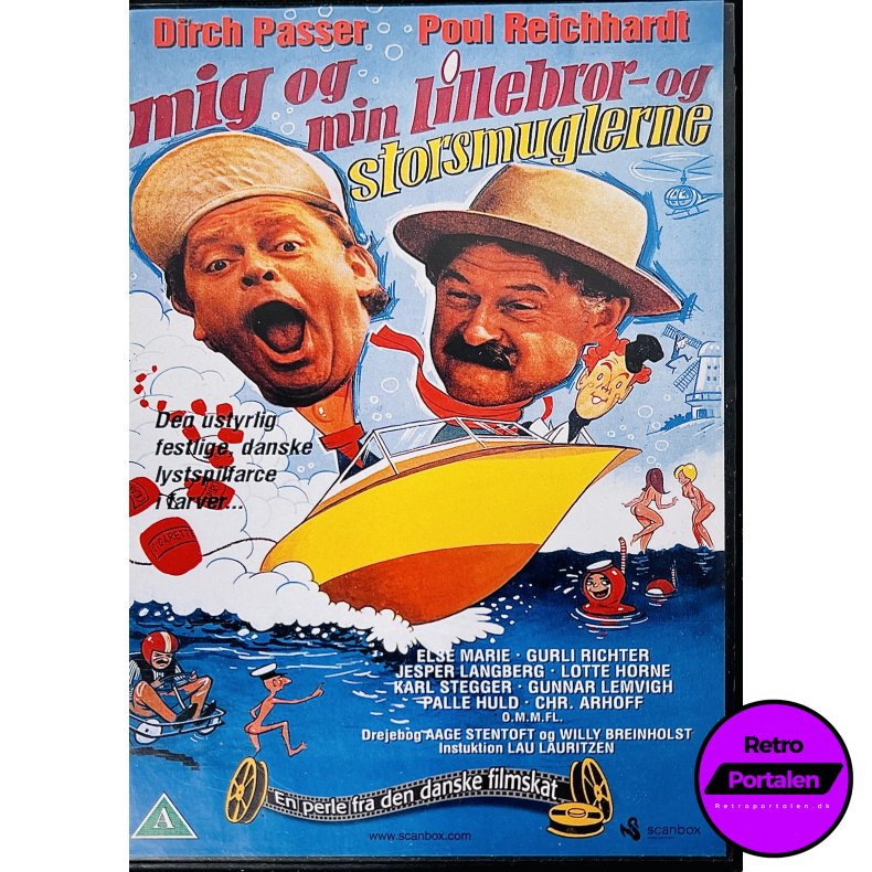 Mig Og Min Lillebror Og Storsmuglerne (DVD)
