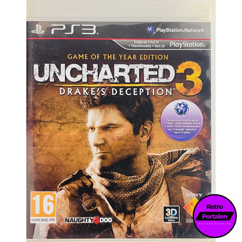 Uncharted 3 Game Of The Year Edition (PS3)
