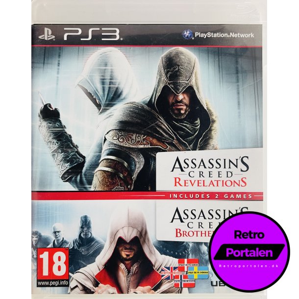 Assassins Creed Revelations + Assassins Creed Brotherhood PS3)