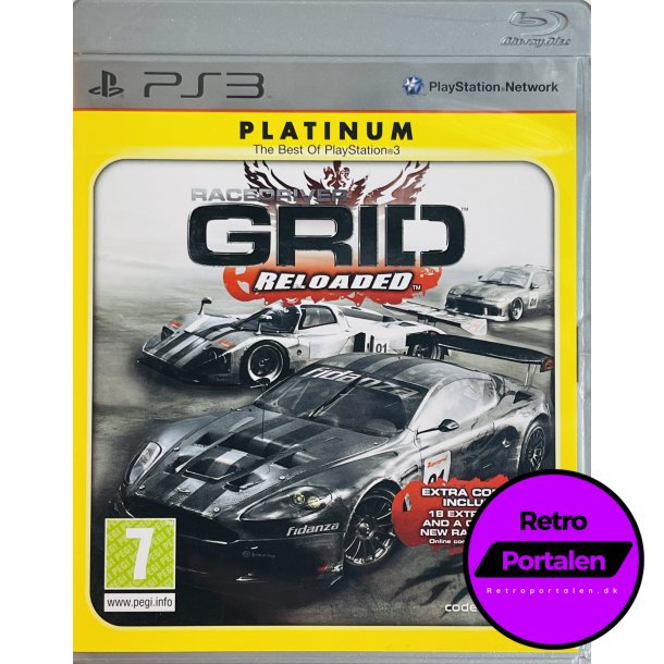 Racedriver Grid Reloaded (Platinum) (PS3)