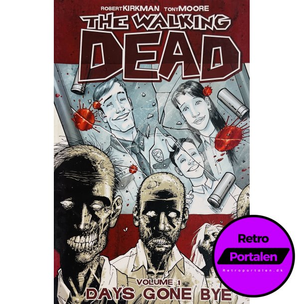 The Walking Dead Vol. 1 (Kirkman / Moore) (Engelsk) (Image Comics) (Tegneserie)