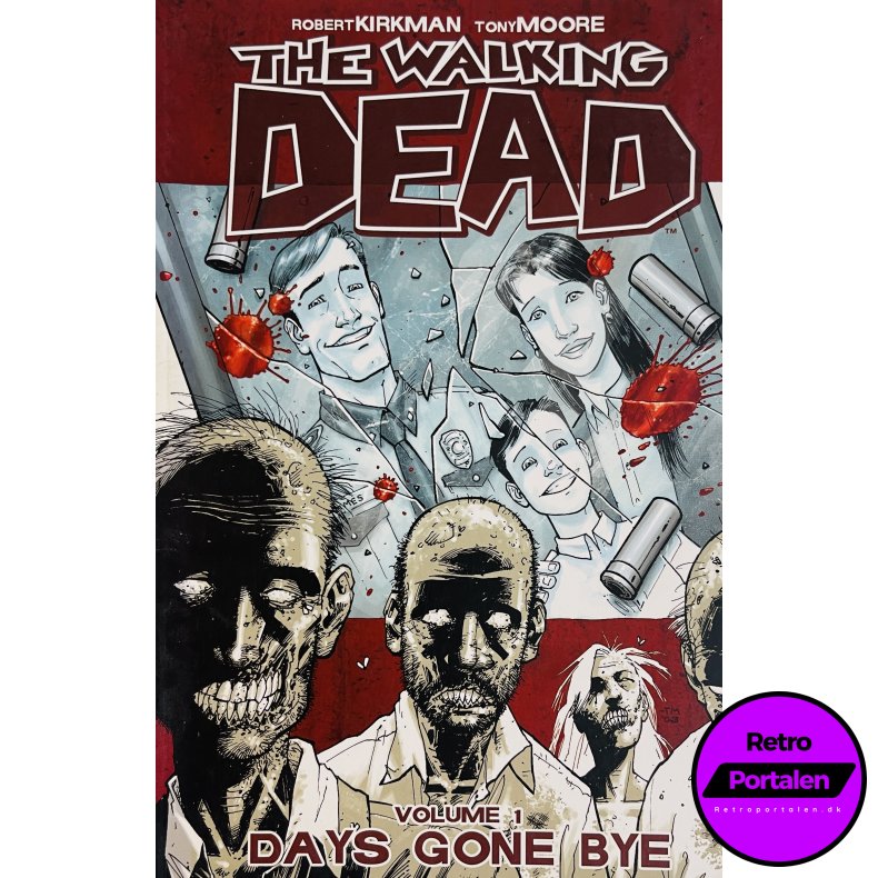 The Walking Dead Vol. 1 (Kirkman / Moore) (Engelsk) (Image Comics) (Tegneserie)