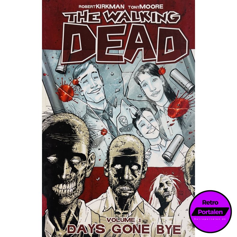 The Walking Dead Vol. 1 (Kirkman / Moore) (Engelsk) (Image Comics) (Tegneserie)