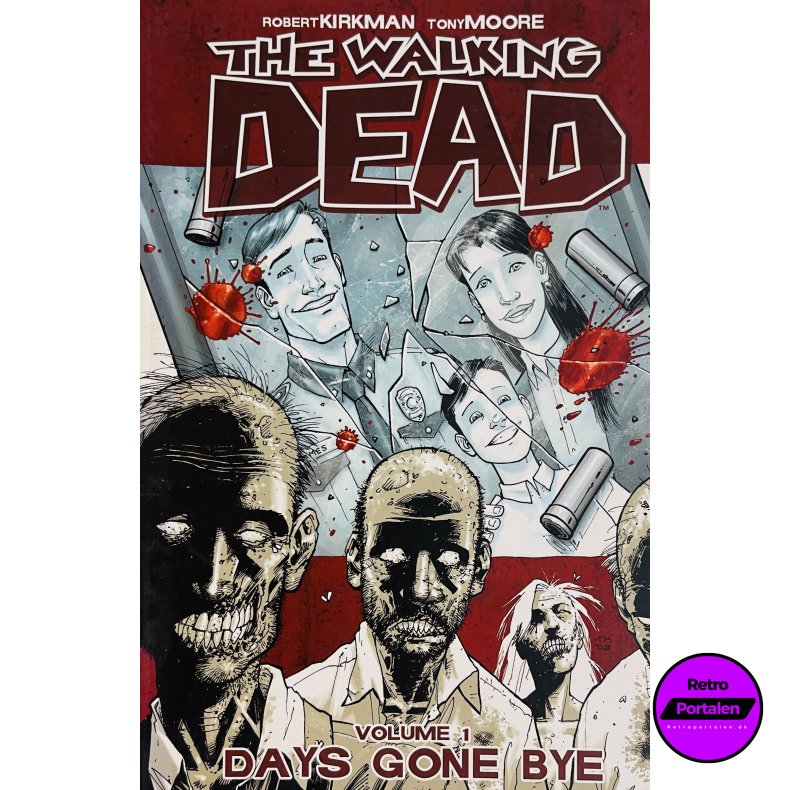 The Walking Dead Vol. 1 (Kirkman / Moore) (Engelsk) (Image Comics) (Tegneserie)