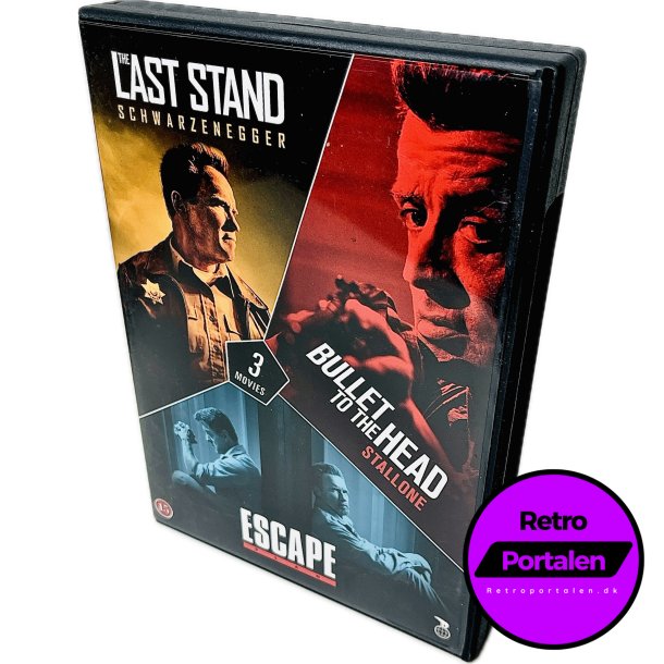Stallone &amp; Schwarzenegger Boks (The Last Stand / Bullet To The Head / Escape Plan) (DVD)