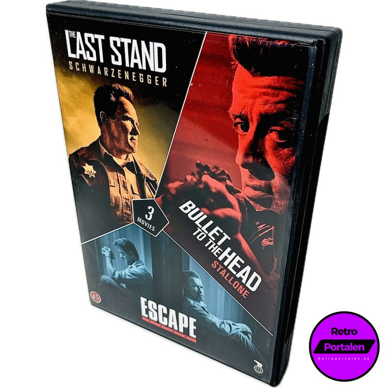 Stallone &amp; Schwarzenegger Boks (The Last Stand / Bullet To The Head / Escape Plan) (DVD)