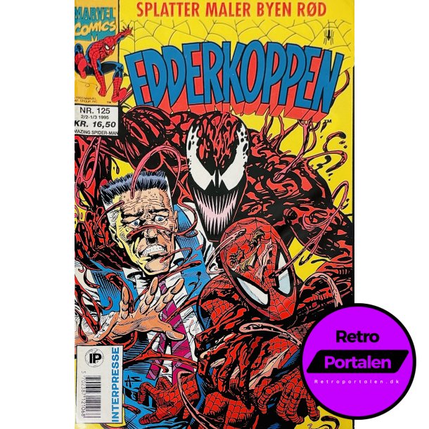 Edderkoppen 1995 Nr. 125 (Dansk) (Marvel) (Tegneserie)