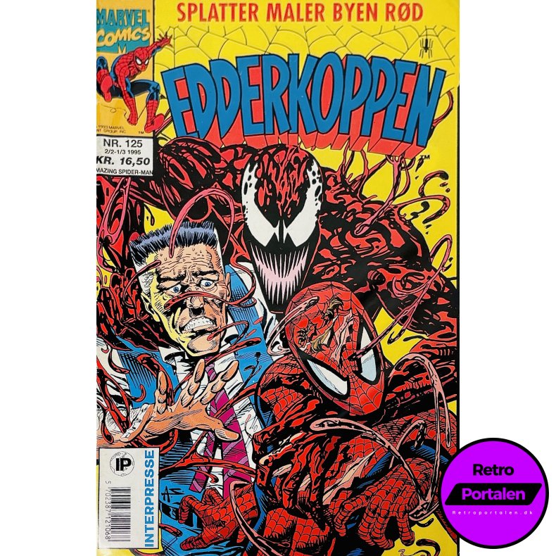 Edderkoppen 1995 Nr. 125 (Dansk) (Marvel) (Tegneserie)