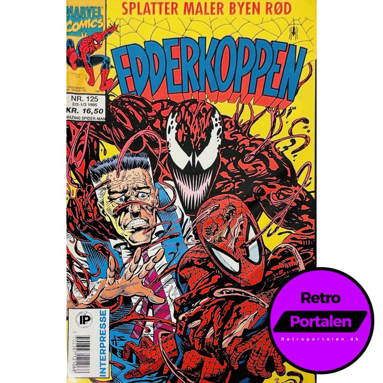 Edderkoppen 1995 Nr. 125 (Dansk) (Marvel) (Tegneserie)
