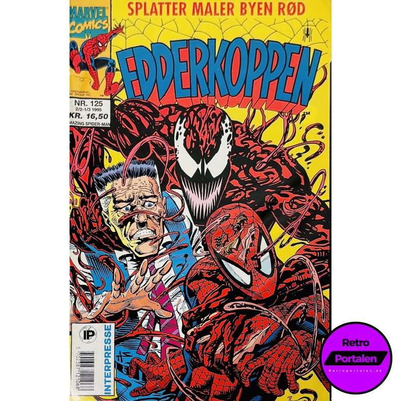 Edderkoppen 1995 Nr. 125 (Dansk) (Marvel) (Tegneserie)
